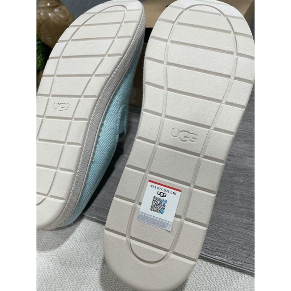 UGG Women's Delu Slide Flats - Sky 10 - Picture 4 of 5